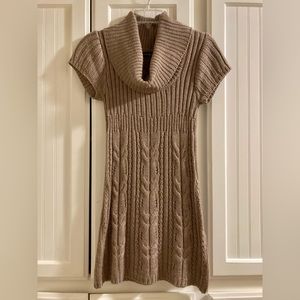 Sweater turtleneck Mini Dress